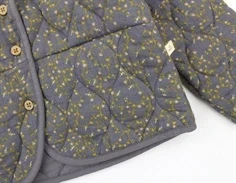 Lil Atelier quiet shade jakke short loose quilt